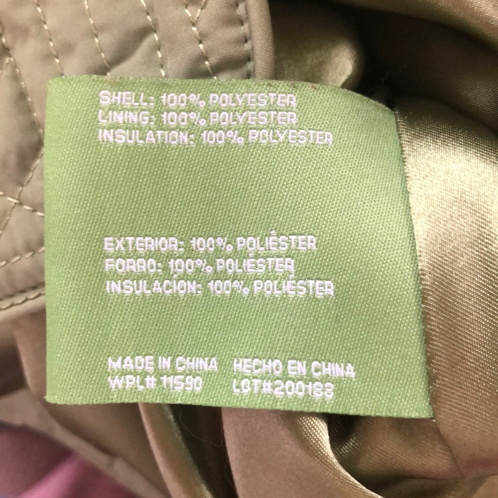 Weatherproof Button Up Jacket Quilted Pockets Sm - image 7